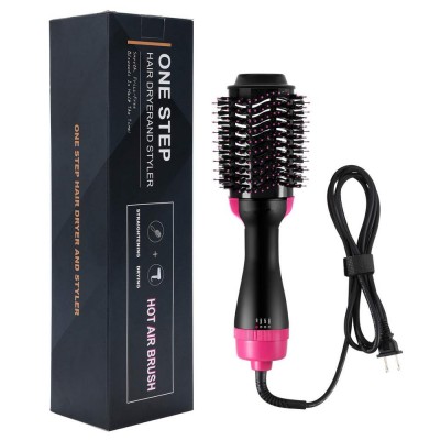 Hair Brush Flat Iron Hot Air Pick Electric Comb One Step Hair Dryer Fast Hair Straightener Brush Hot Air Brush